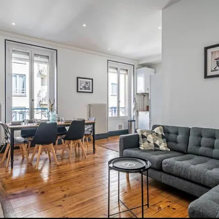 L'estampille - 90m2 - Jusqu'a 3 - Wifi - Gem - Gare Appartement
