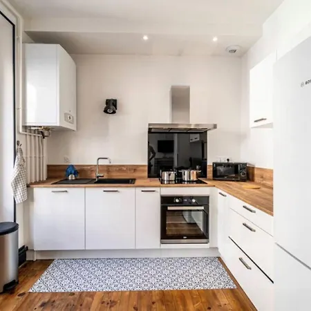 L'estampille - 90m2 - Jusqu'a 3 - Wifi - Gem - Gare Appartement *