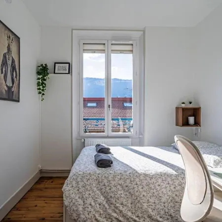 L'estampille - 90m2 - Jusqu'a 3 - Wifi - Gem - Gare Appartement Grenoble