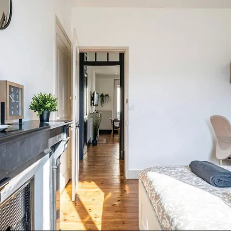 Appartement L'estampille - 90m2 - Jusqu'a 3 - Wifi - Gem - Gare *